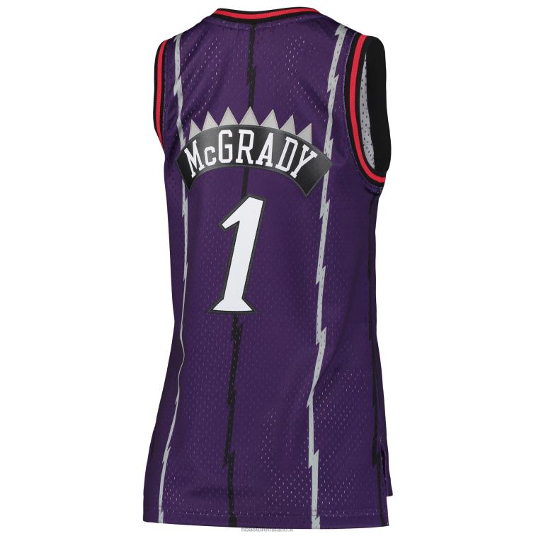 NBA 00F2L10996 toronto raptors tracy mcgrady mitchell & ness viola hardwood classici maglia swingman