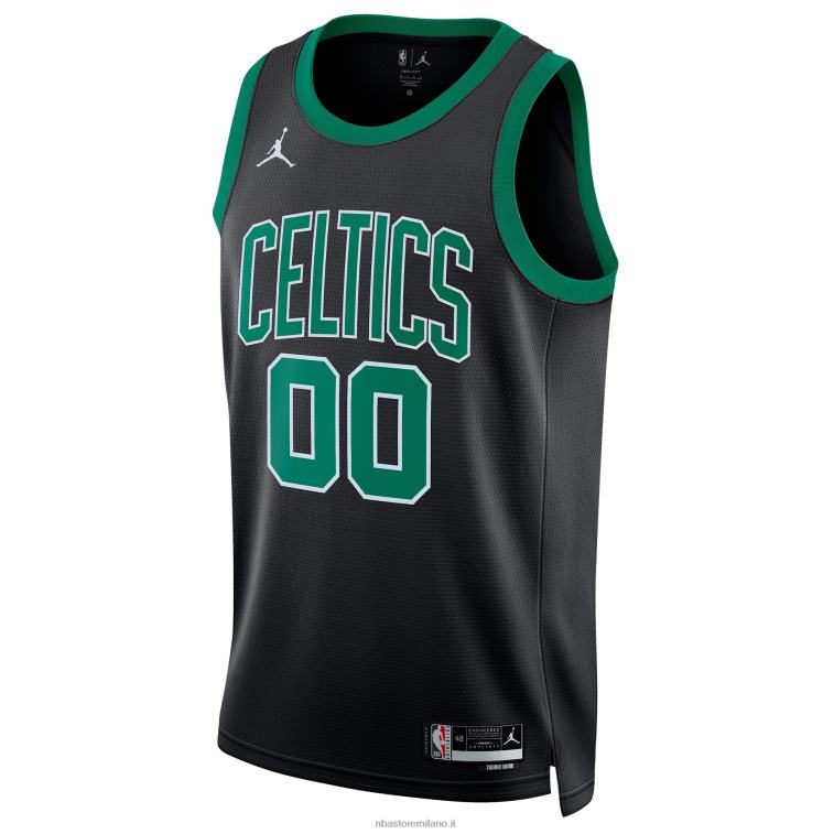 NBA 00F2L105 maglia personalizzata swingman nera marca boston celtics jordan