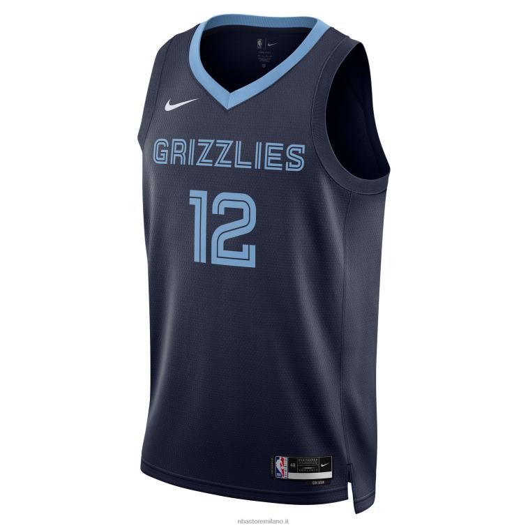 NBA 00F2L49 maglia memphis grizzlies ja morant nike navy swingman