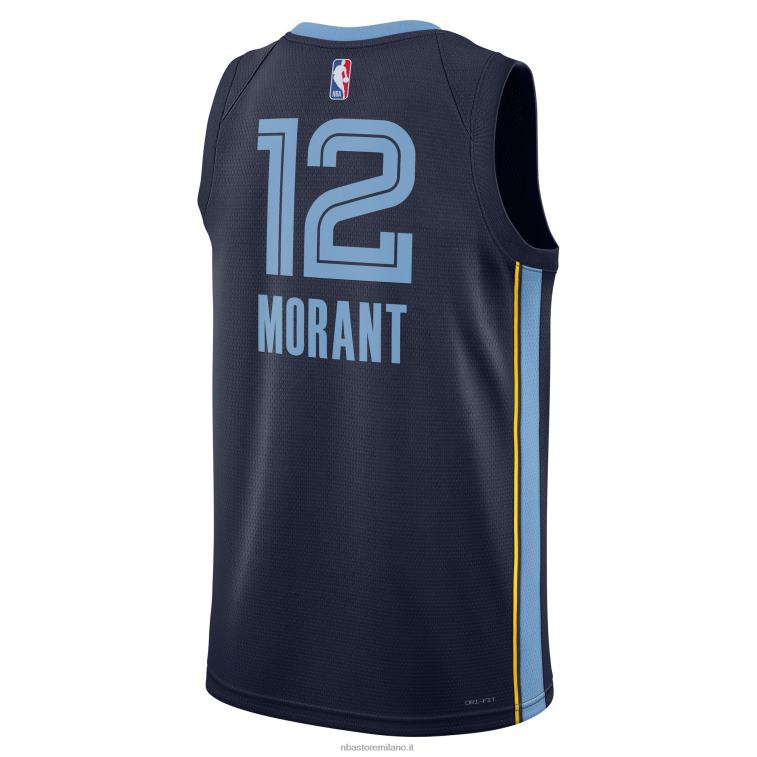 NBA 00F2L49 maglia memphis grizzlies ja morant nike navy swingman