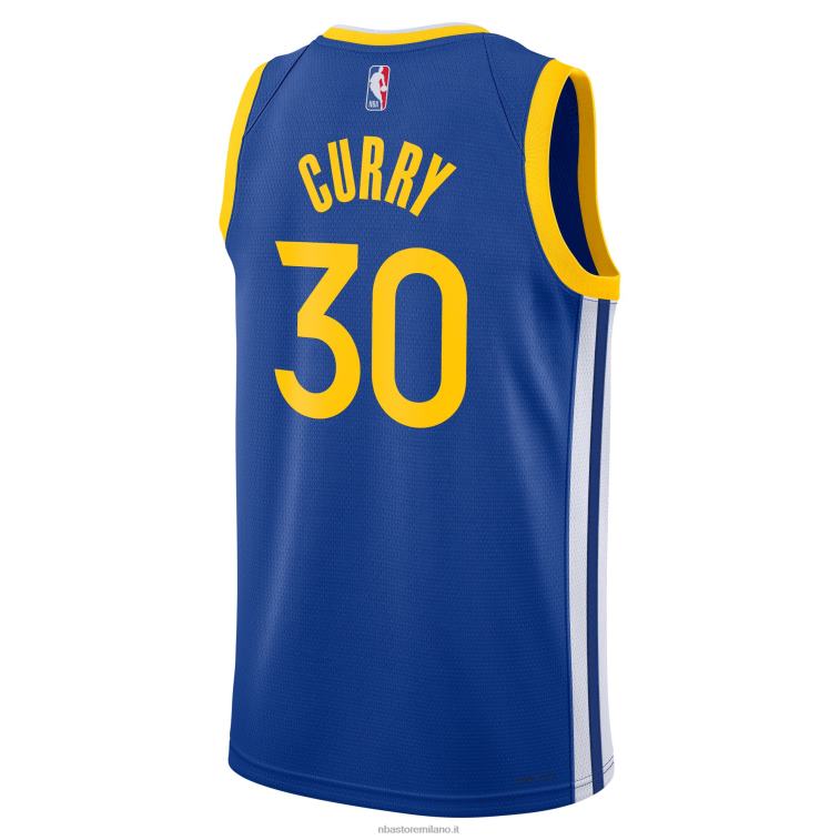 NBA 00F2L174 maglia golden state warriors stephen curry nike royal swingman