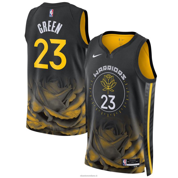 NBA 00F2L2907 maglia swingman golden state warriors draymond verde nike nera