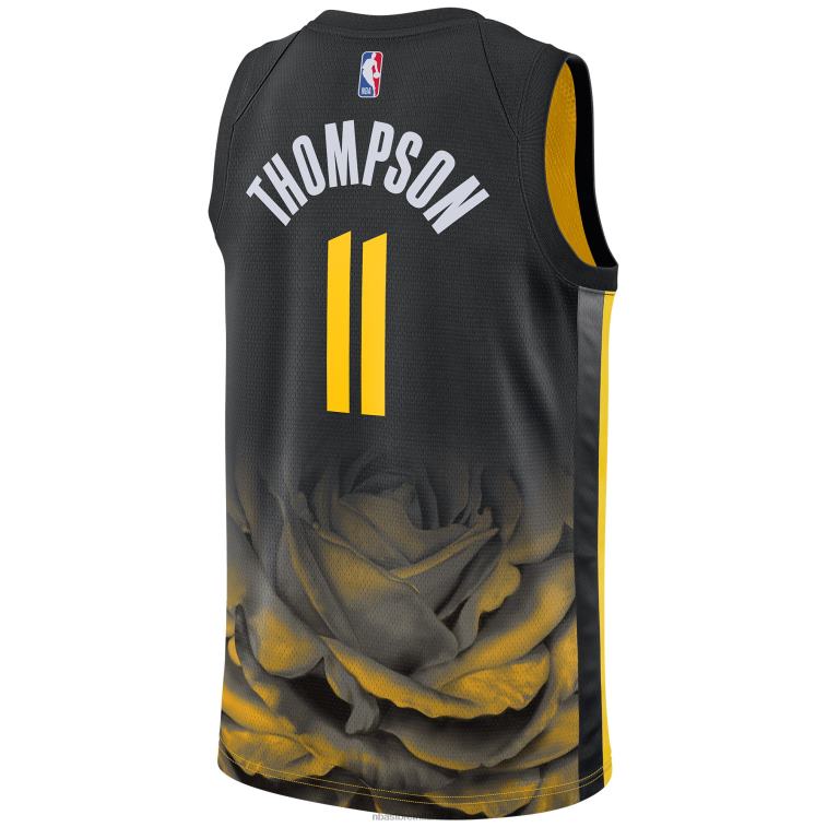 NBA 00F2L44 maglia nera swingman dei golden state warriors klay thompson nike