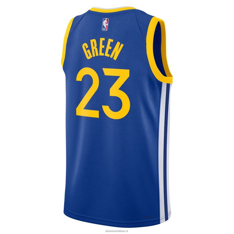 NBA 00F2L582 maglia golden state warriors draymond verde nike royal swingman