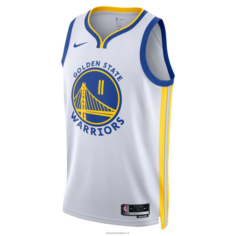 NBA 00F2L8914 maglia swingman bianca nike golden state warriors klay thompson