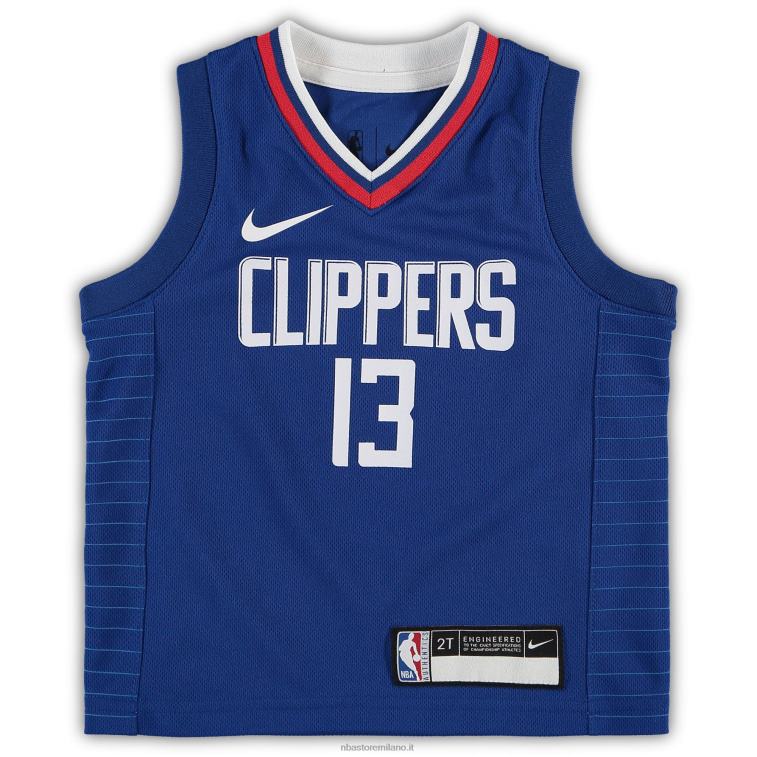 NBA 00F2L17435 bambino la clippers paul george nike royal replica jersey
