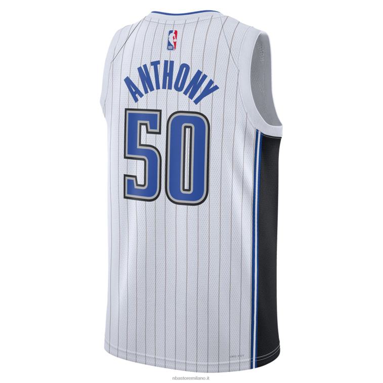 NBA 00F2L11707 orlando magic cole anthony nike maglia swingman bianca