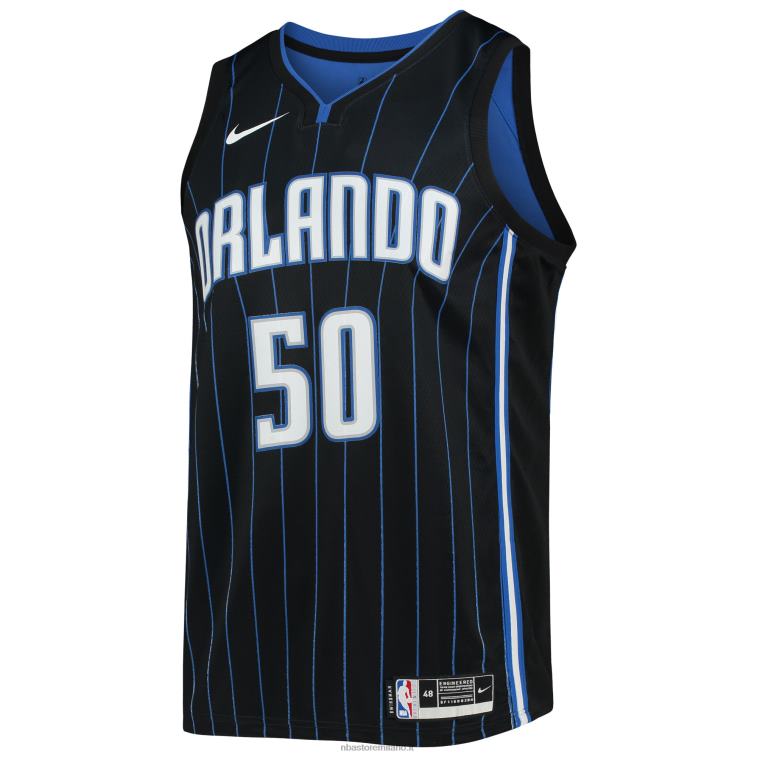 NBA 00F2L12277 maglia nera swingman orlando magic cole anthony nike