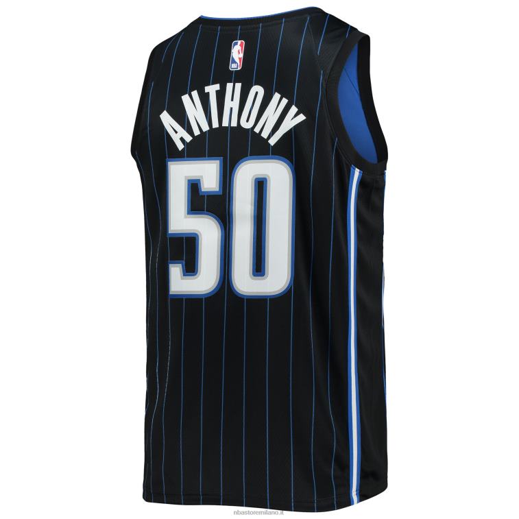 NBA 00F2L12277 maglia nera swingman orlando magic cole anthony nike