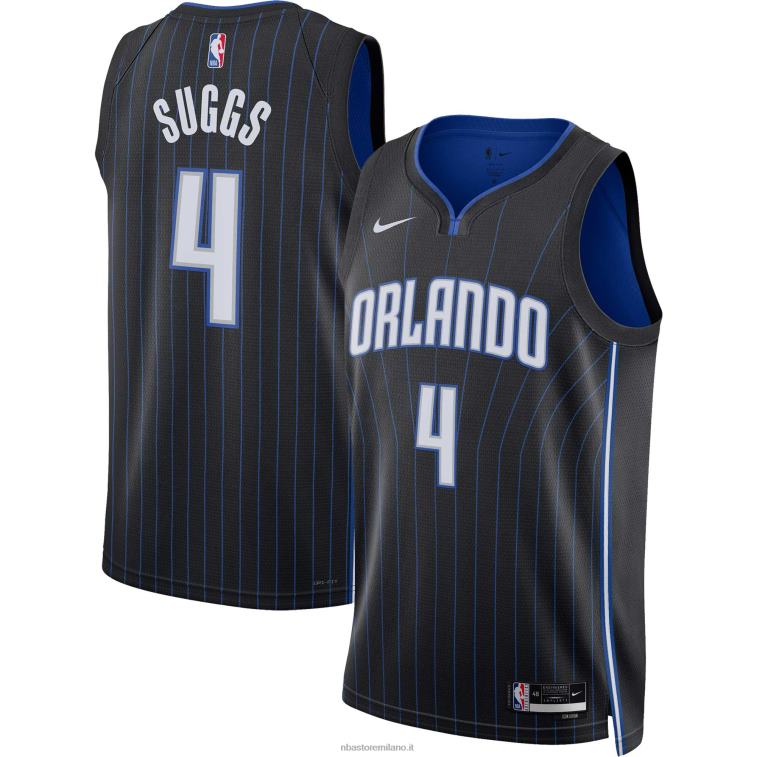 NBA 00F2L14850 orlando magic jalen suggerisce maglia swingman nera nike