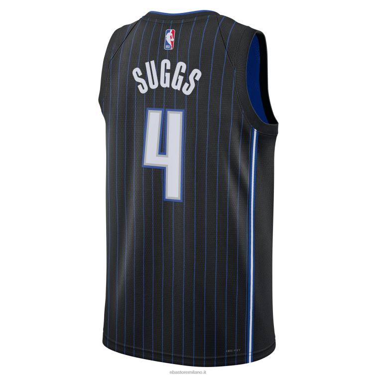 NBA 00F2L14850 orlando magic jalen suggerisce maglia swingman nera nike