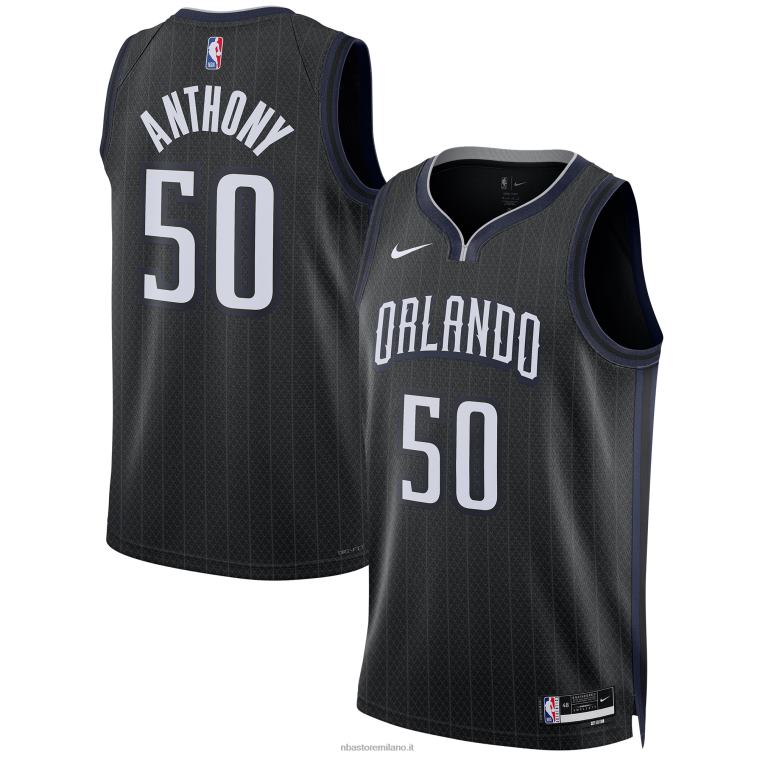 NBA 00F2L5778 maglia nera swingman orlando magic cole anthony nike