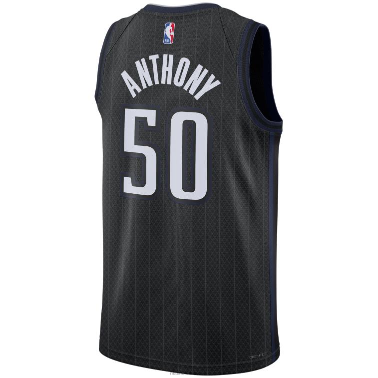 NBA 00F2L5778 maglia nera swingman orlando magic cole anthony nike