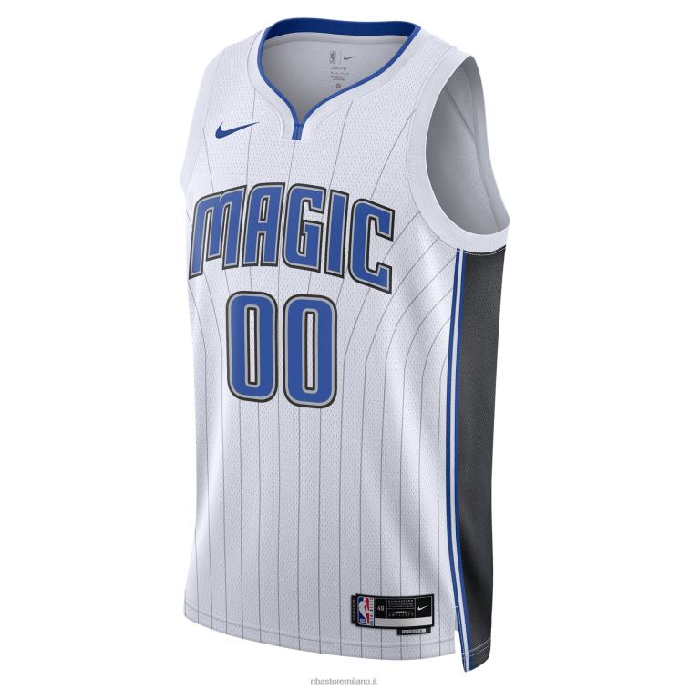 NBA 00F2L7703 orlando magic nike maglia bianca swingman personalizzata