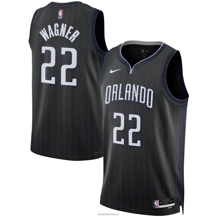 NBA 00F2L8105 orlando magic franz wagner nike maglia swingman nera
