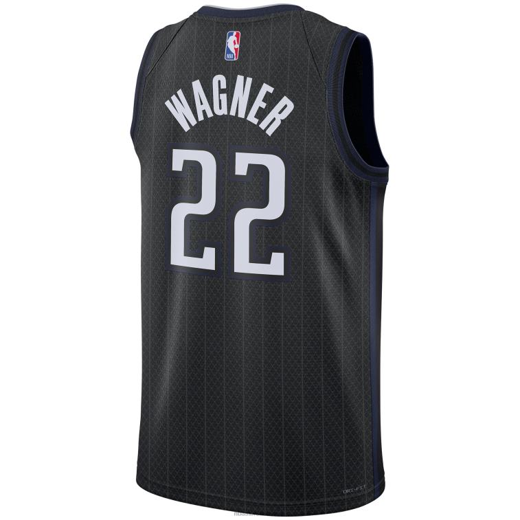 NBA 00F2L8105 orlando magic franz wagner nike maglia swingman nera