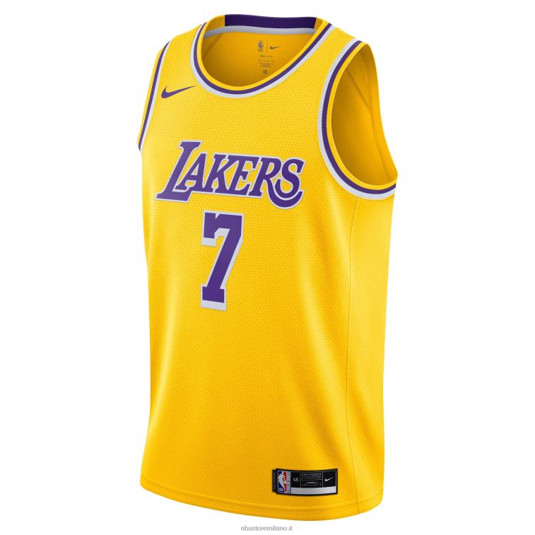 NBA 00F2L11500 maglia los angeles lakers carmelo anthony nike oro swingman