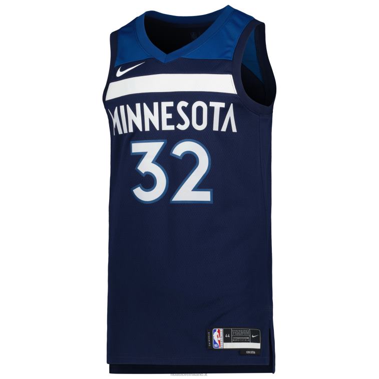 NBA 00F2L14851 Minnesota Timberwolves Karl-Anthony Town Nike Navy Swingman Jersey