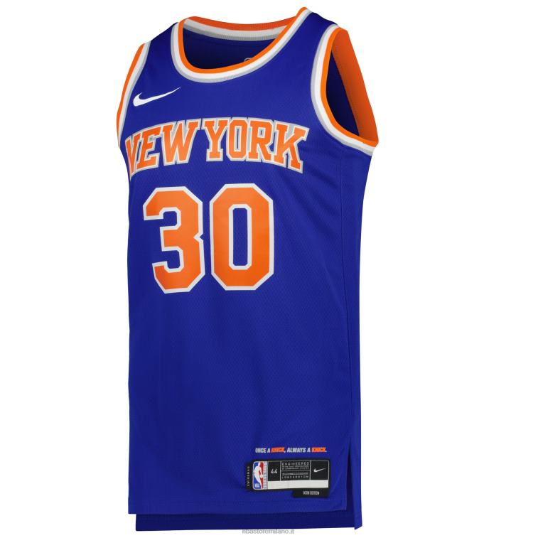 NBA 00F2L189 julius randle dei new york knicks maglia nike blu swingman