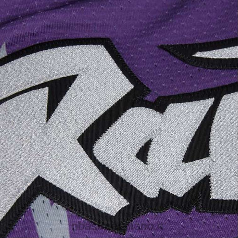 NBA 00F2L1830 mitchell & ness vince carter toronto raptors ritorno al passato maglia autentica - viola