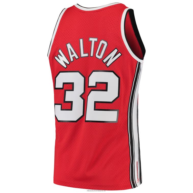 NBA 00F2L4085 portland trail blazers bill walton red 1976-77 hardwood classics swingman player jersey