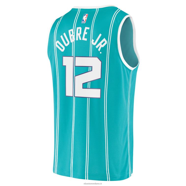 NBA 00F2L3192 charlotte hornets kelly oubre jr. maglia replica fast break verde acqua