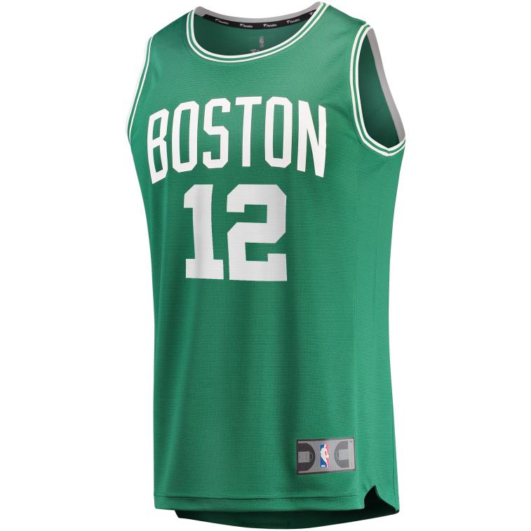 NBA 00F2L1092 maglia giocatore Boston Celtics Grant Williams Kelly Green Fast Break replica