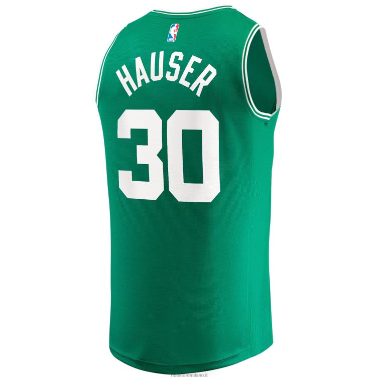 NBA 00F2L1777 boston celtics sam hauser kelly verde maglia replica fast break