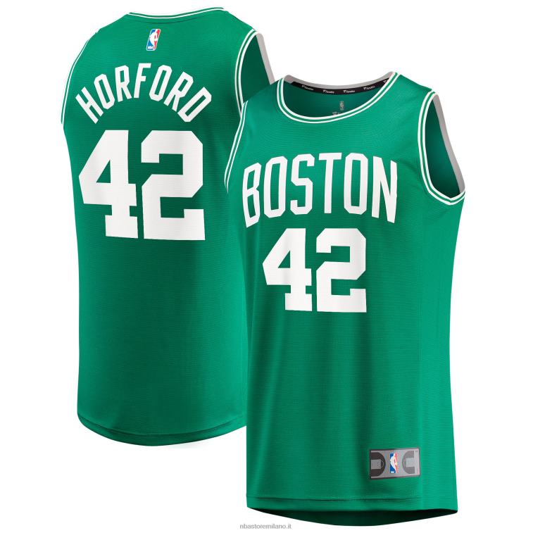 NBA 00F2L178 boston celtics al horford kelly maglia verde contropiede replica