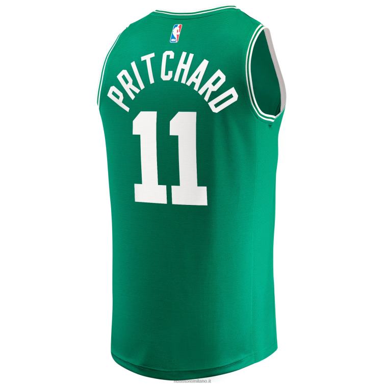 NBA 00F2L1903 Boston Celtics Payton Pritchard Kelly Green Fast Break Replica Jersey