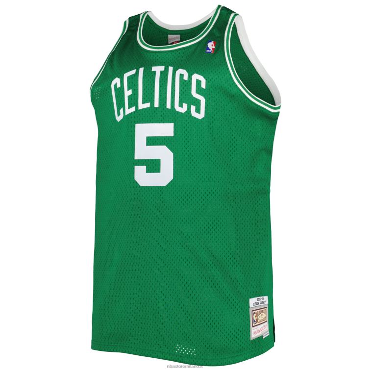 NBA 00F2L2335 boston celtics kevin garnett kelly green big & tall hardwood classici maglia swingman
