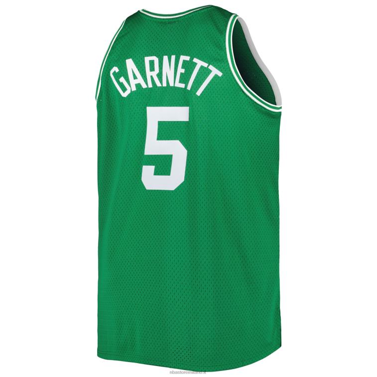 NBA 00F2L2335 boston celtics kevin garnett kelly green big & tall hardwood classici maglia swingman
