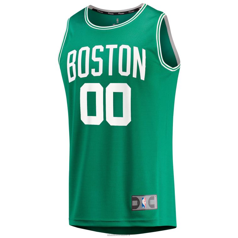 NBA 00F2L41 Boston Celtics Maglia Replica Fast Break Verde Kelly Replica Personalizzata