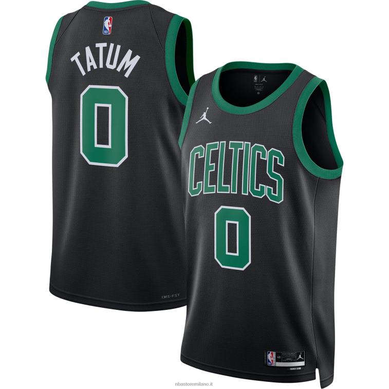 NBA 00F2L7 boston celtics jayson tatum jordan maglia swingman nera marca