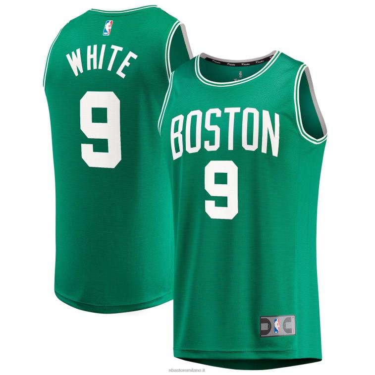 NBA 00F2L967 Boston Celtics derrick bianco kelly verde maglia replica fast break