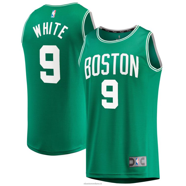 NBA 00F2L967 Boston Celtics derrick bianco kelly verde maglia replica fast break
