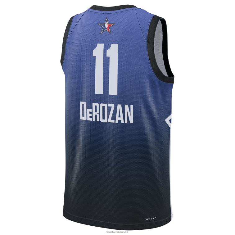 NBA 00F2L591 demar derozan jordan marca maglia swingman blu all-star game