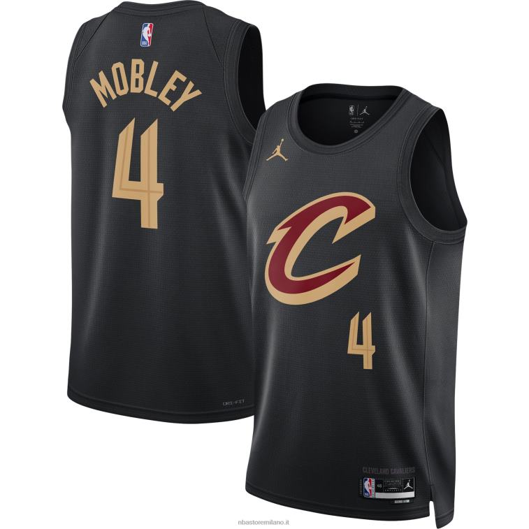 NBA 00F2L2018 cleveland cavaliers evan mobley jordan maglia swingman nera