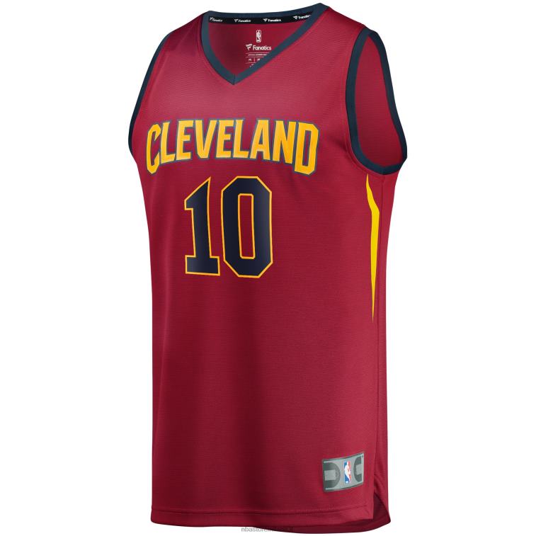 NBA 00F2L265 cleveland cavaliers darius ghirlanda vino replica fast break maglia