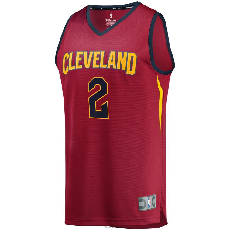 NBA 00F2L6943 cleveland cavaliers collin sexton vino replica maglia fast break