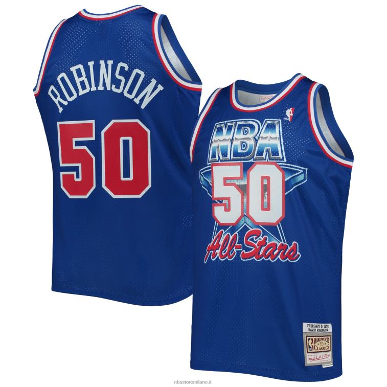 NBA 00F2L1975 western conference david robinson royal hardwood classics 199game maglia swingman