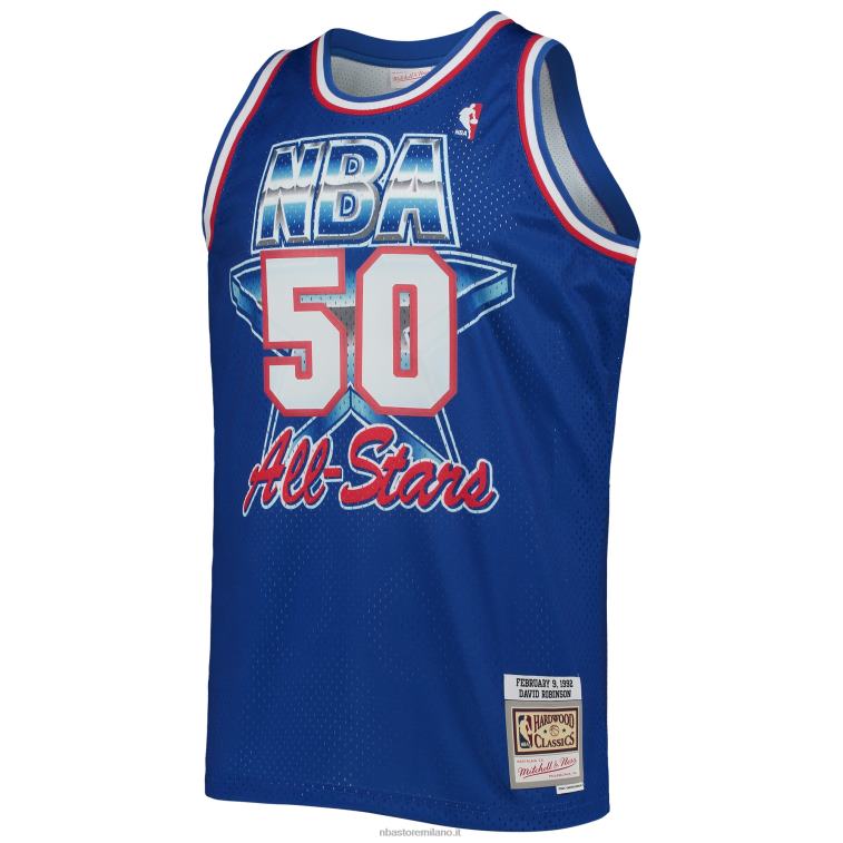 NBA 00F2L1975 western conference david robinson royal hardwood classics 199game maglia swingman