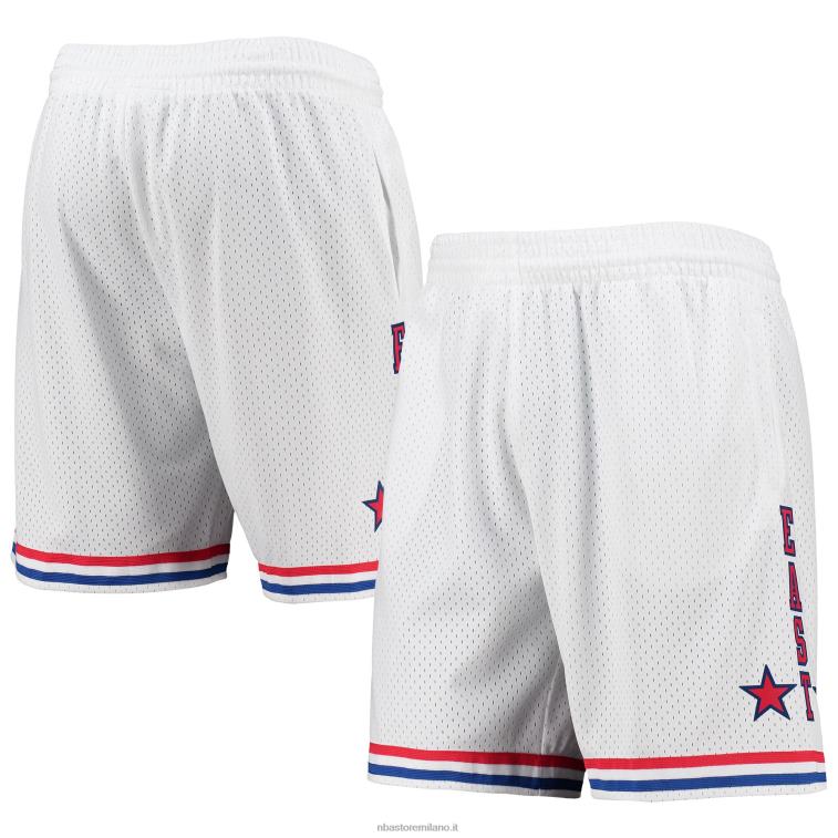 NBA 00F2L6891 Mitchell & Ness White Eastern Conference Hardwood Classics 1985 All-Star Game Swingman Shorts