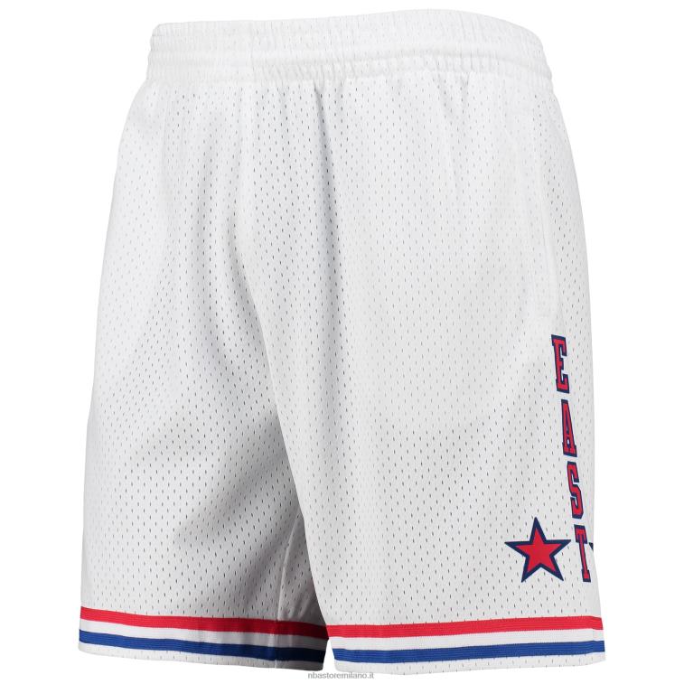 NBA 00F2L6891 Mitchell & Ness White Eastern Conference Hardwood Classics 1985 All-Star Game Swingman Shorts