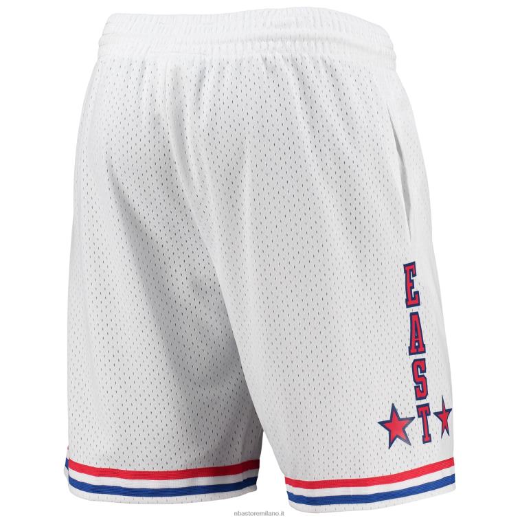 NBA 00F2L6891 Mitchell & Ness White Eastern Conference Hardwood Classics 1985 All-Star Game Swingman Shorts