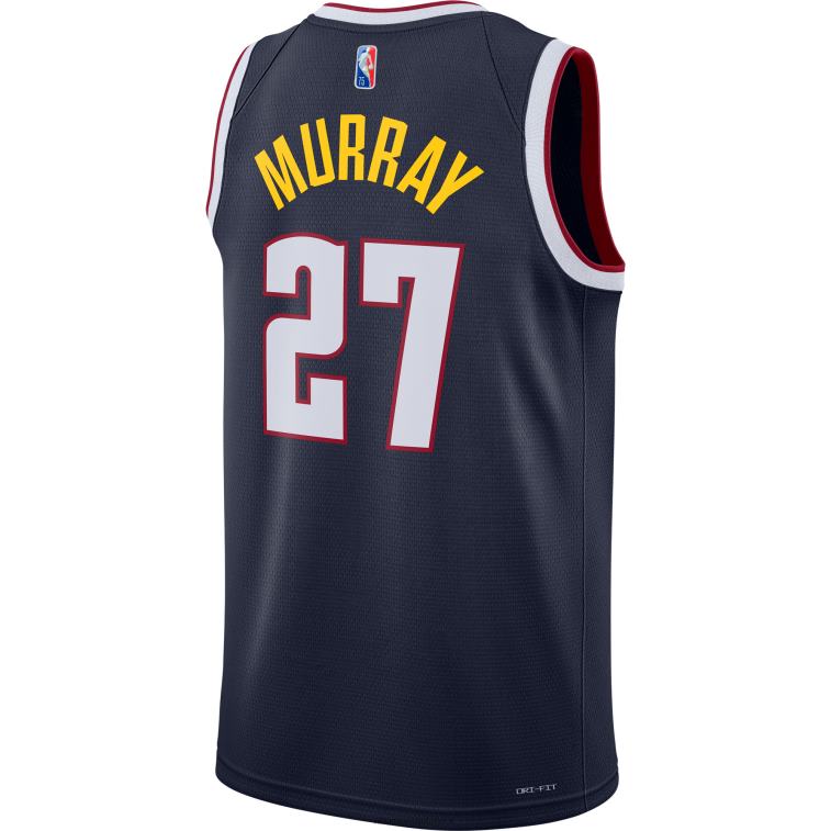 NBA 00F2L6298 denver nuggets jamal murray maglia nike navy diamond swingman