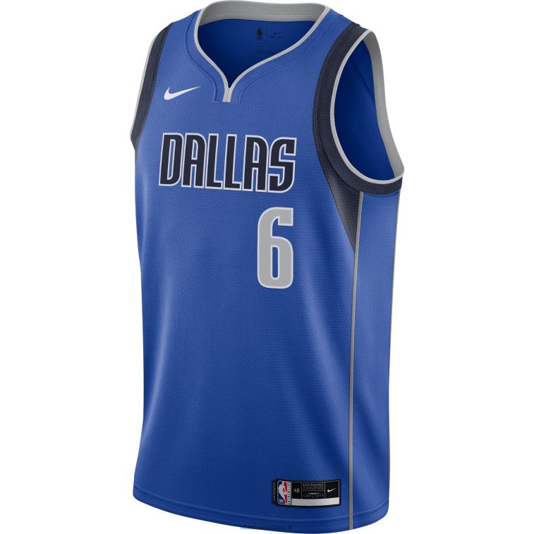 NBA 00F2L10873 dallas mavericks kristaps porzingis maglia nike blu swingman