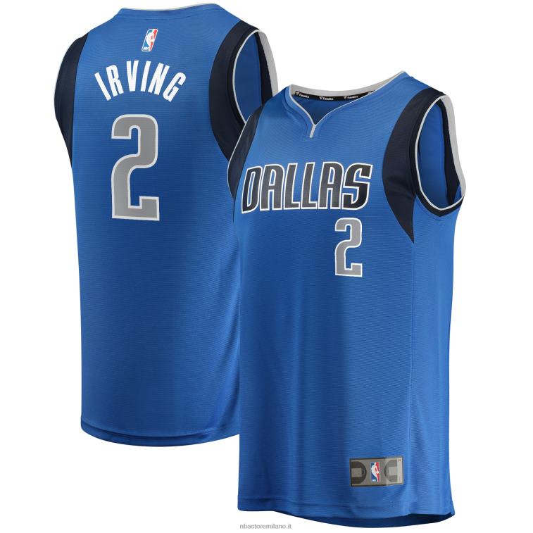 NBA 00F2L125 maglia dallas mavericks kyrie irving royal fast break replica
