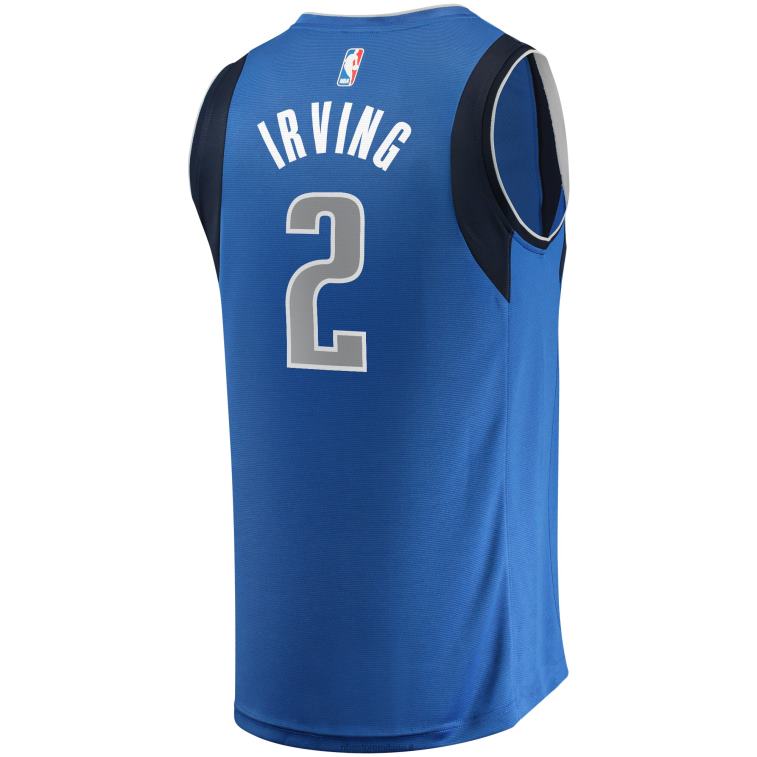 NBA 00F2L125 maglia dallas mavericks kyrie irving royal fast break replica