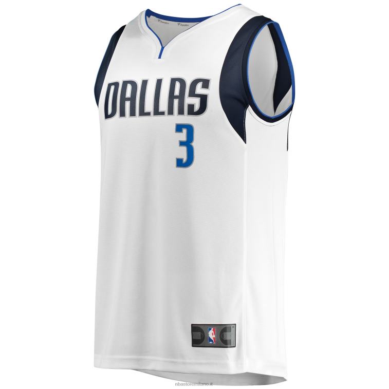 NBA 00F2L3815 dallas mavericks jaden hardy maglia giocatore contropiede bianca
